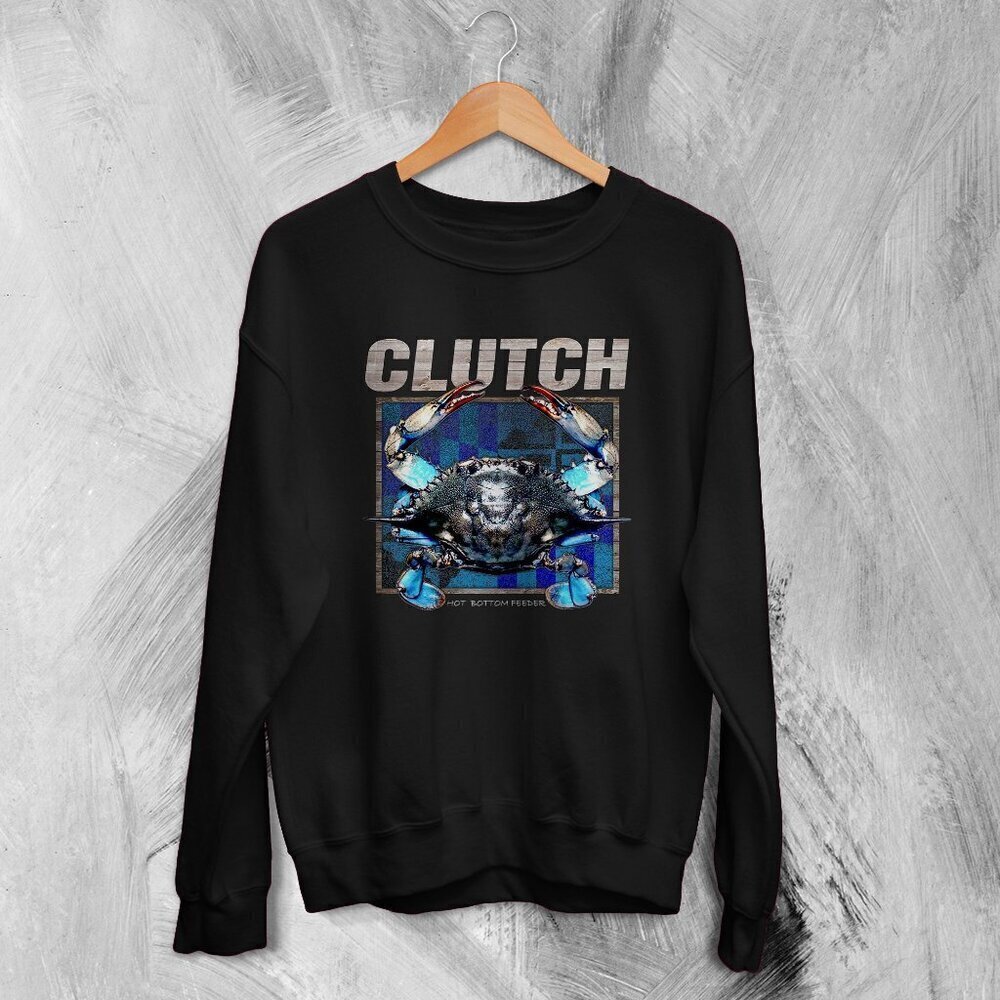 Clutch Hot Bottom Feeder Rock Band Maryland Tour Streetwear Music Sweatshirt